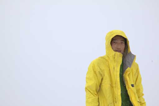 Me on the summit of Grant MacEwan Peak