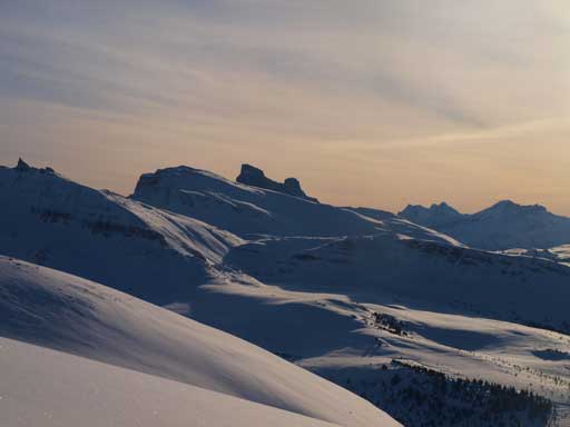 A look towards Molar Mountain