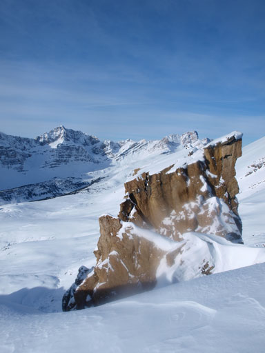 We passed this rock formation soon after the crux
