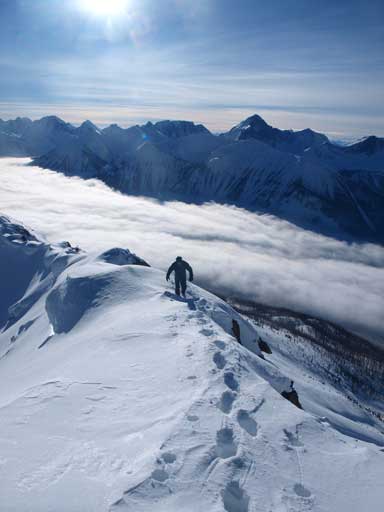 Grant finishing the last few steps