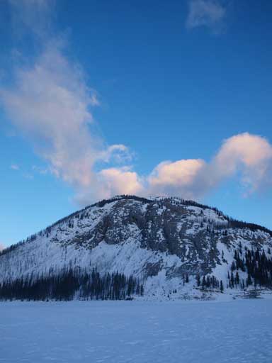 Mount Fortune, our objective