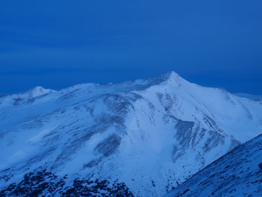 The back side of Indian Ridge is as simple as it looks