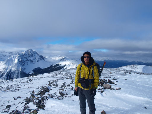 Me on the summit of Muhigan Mountain