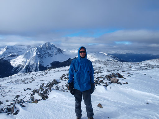 Ben on the summit of Muhigan Mountain