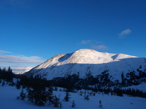 Marmot Mountain, the first objective of this day