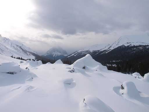 At Boulder Pass. Lots of boulders to play around.