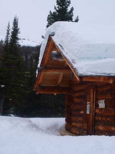 We took a break at Halfway Hut