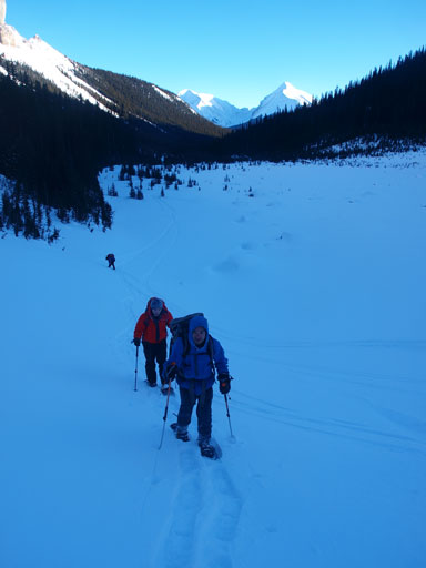 Approaching the "big hill"