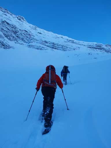 Ascending the "big hill"