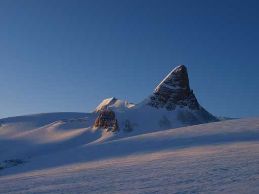 Morning view of St. Nicolas Peak
