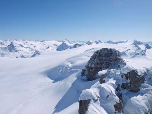Looking south over Mount Rhondda