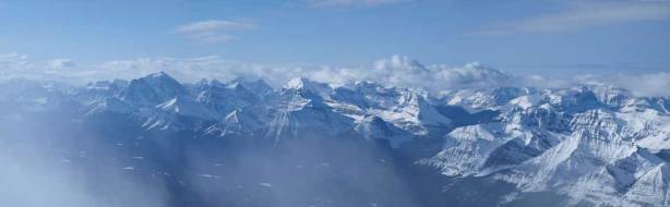 Mount Temple eventually decided to show up, so did the Lake Louise/O'Hara group