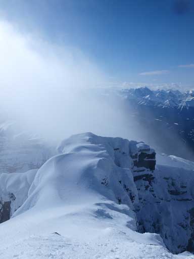 The summit wasn't that spacious for a group of 4