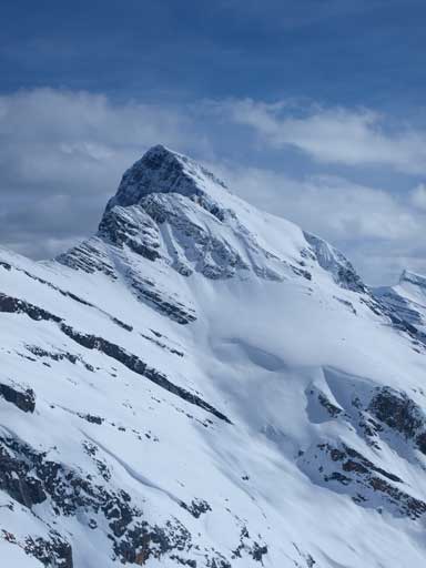Afternoon view of Hawse Peak