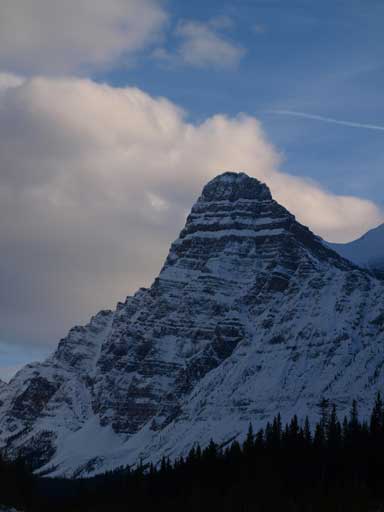 Mount Chephren from Highway 93