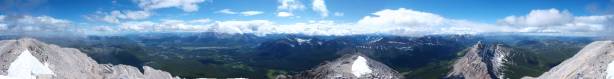 Summit Panorama. Click to view large size
