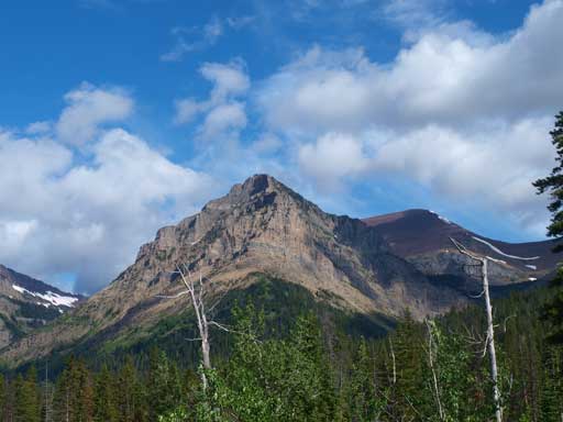 Mount Glendowan from Snowshoe Trail.