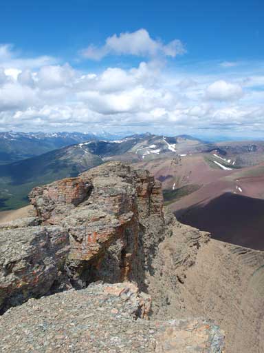 One last view before going down.