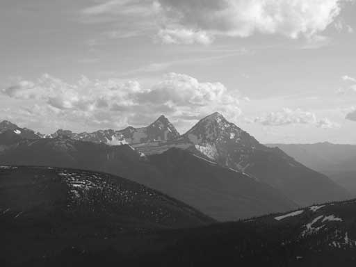 King Edward Peak and Starvation Peak