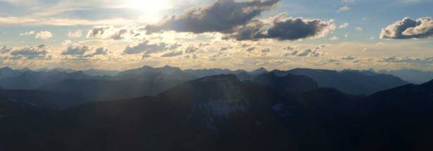 More peaks on the horizon that I don't know the names.