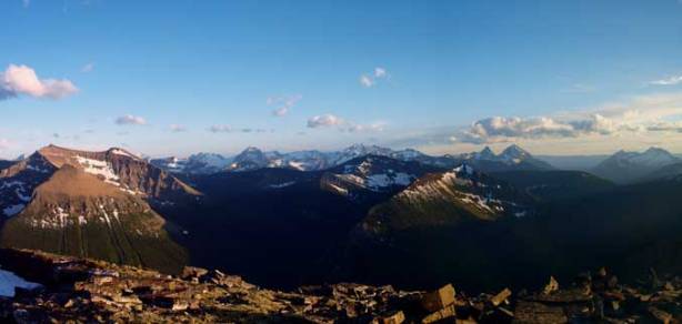 Looking South into Glacier Park