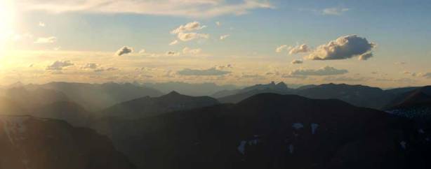 Castle Peak et al. on the horizon