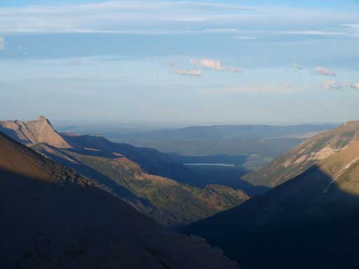 The prairie became visible again as we were moving East