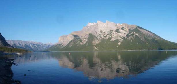 Another photo of Inglismaldie and Lake Minniwanka