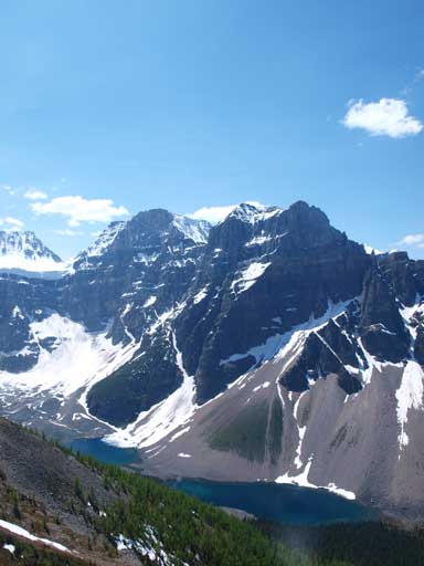 Behind the Lakes is Mount Babel