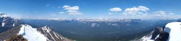 Panorama of Bow Valley