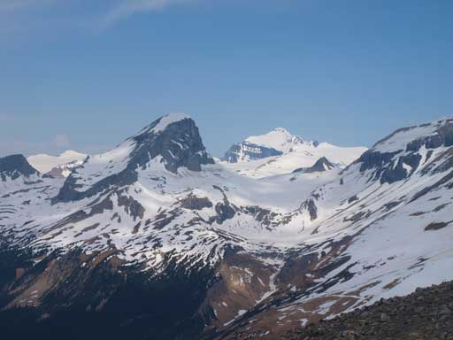 Mount Niles and Mount Balfour (behind)