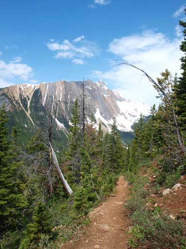 A view on the way down.