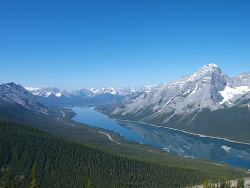 Another look at Spray Lake, with Mt. Nestor looming behind