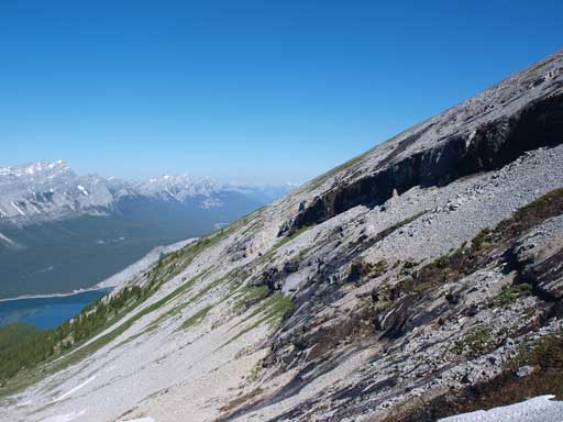 Typical grade on this gigantic slope