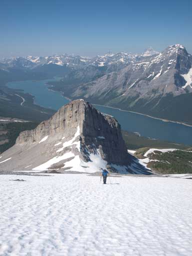 The typical snow walk.My boots are too flexible and I didn't enjoy the snow that much.