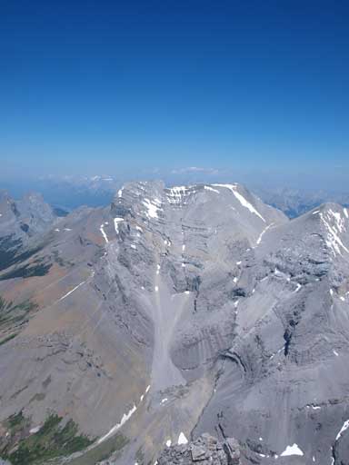 The true summit of Mt. Lougheed, aka. Lougheed II