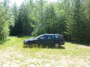 Back to parking lot. 