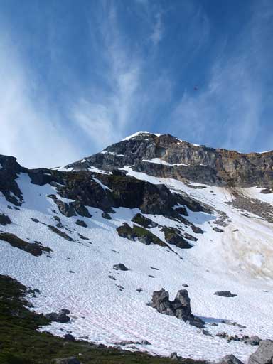 Above the treeline, but mosquitos were still abundant