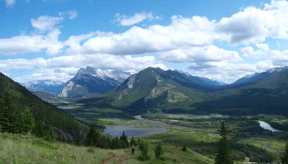 Mount Rundle and Vermillion Lakes