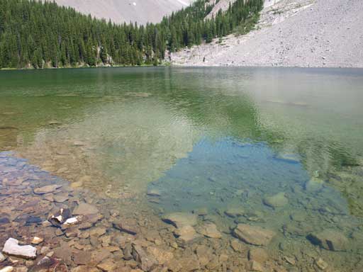 Reflection of Gusty Peak