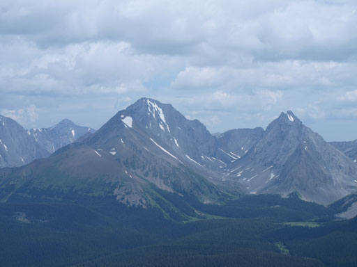 Mount Galatea and Gusty Peak