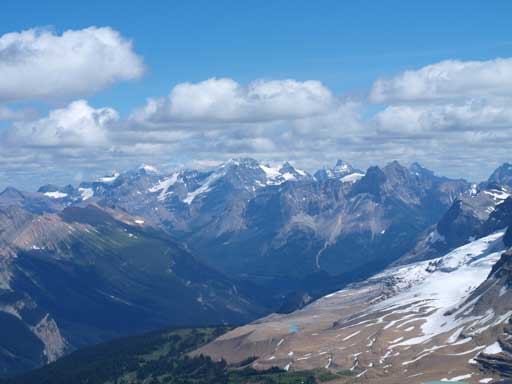 The giants by Lake O'Hara area