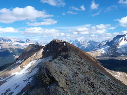 The ridge-walk is pretty long. Summit is just ahead