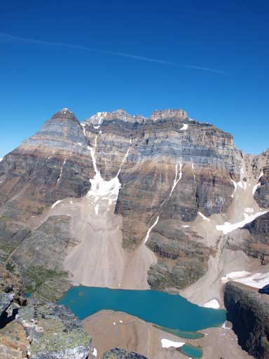 Mt. Victoria and Mt. Huber