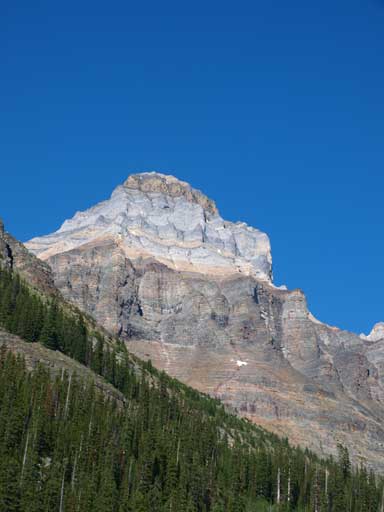 A closer look at Mt. Huber