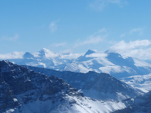 The Maligne Lake giants - Warren, Charlton, Unwin