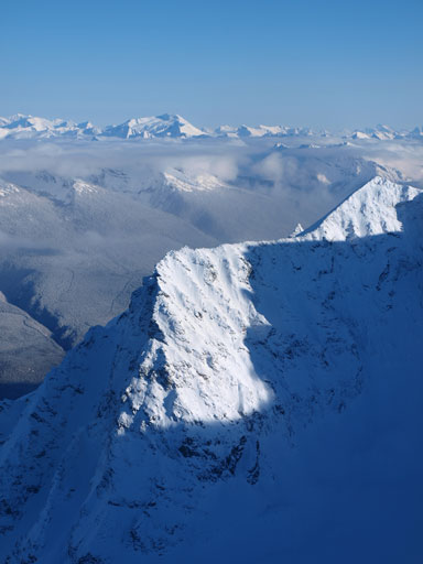 Sunlight shone on an outlier