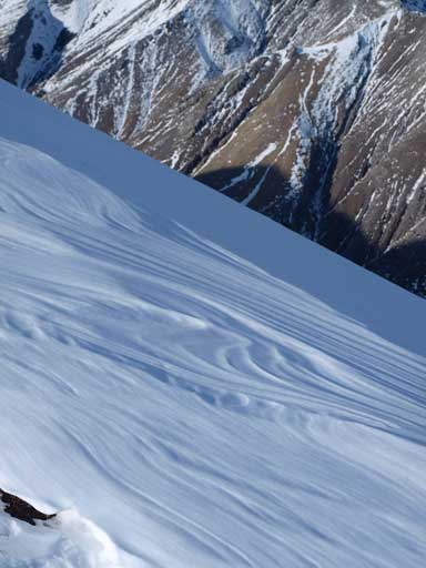 Interesting snow formation