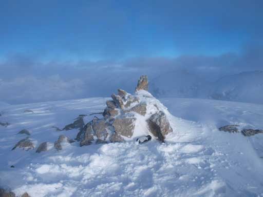 We didn't bother to sign the frozen register. It was too cold!