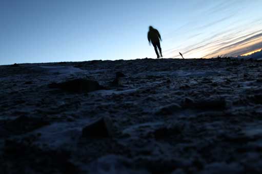 Me on the summit of Marmot Mountain. Photo by Ben